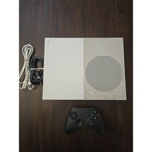 Microsoft Xbox One S 1TB Console Bundle  w/ Wireless Controller And 2 Games